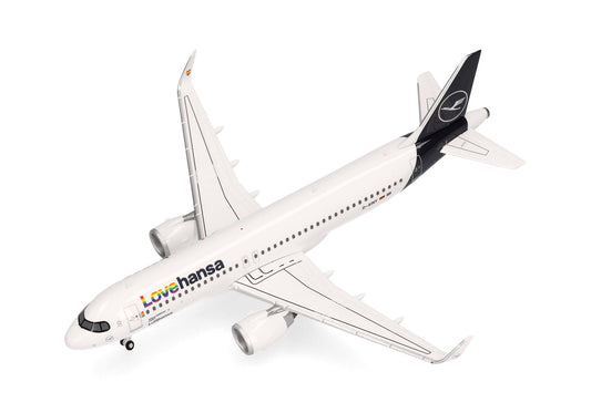 Herpa 1:200 - Lufthansa Airbus A320neo “Lovehansa”